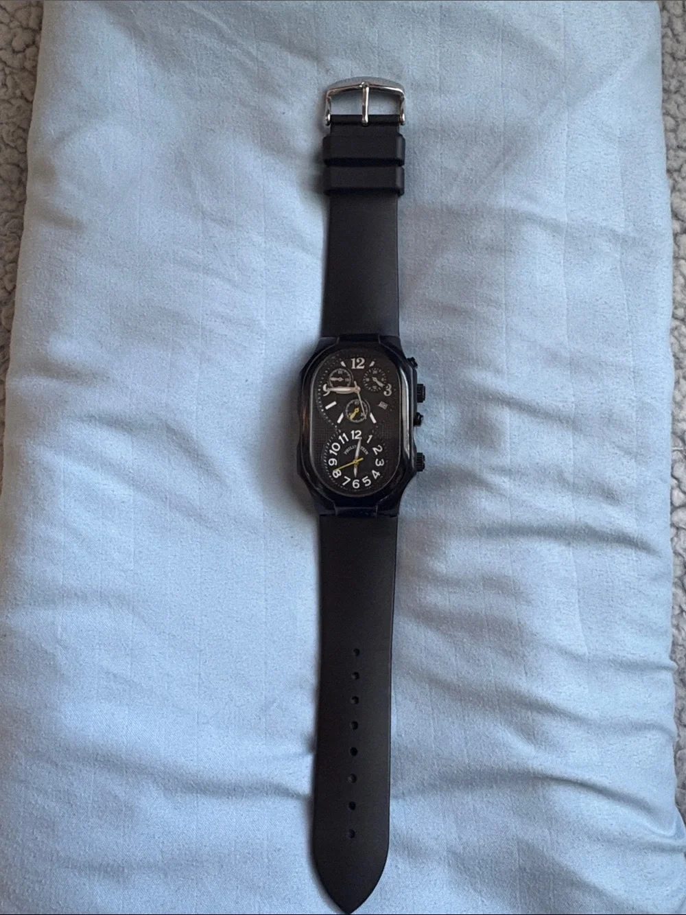 Philip Stein Black Men's Watch Classic Strap